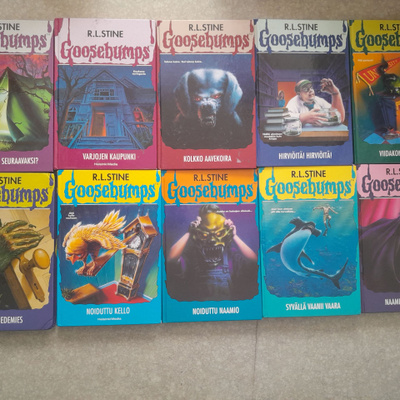 Goosebumps kirjat,R.L.Stine