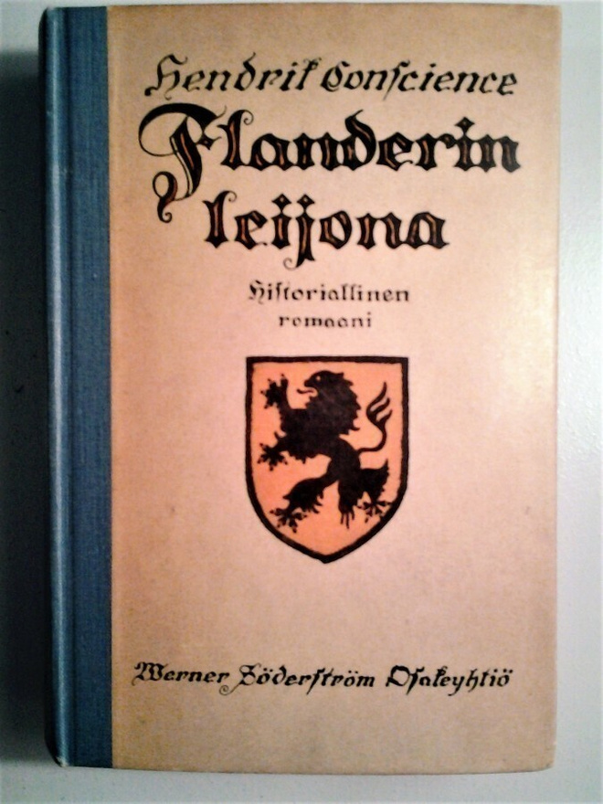 Conscience Hendrik: Flanderin leijona, v. 1919, 1.p.