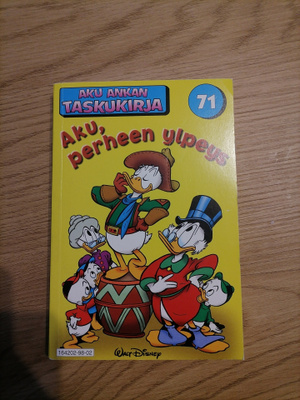 Aku Ankan Taskukirja 71: Aku, perheen ylpeys
