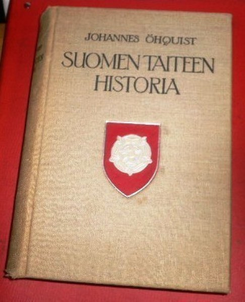 Johannes Öhquist : Suomen taiteen historia 1912 1.p.