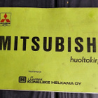 MITSUBISHI HUOLTOKIRJA 1984 Suomi ja Englanti - pikkukuva 1