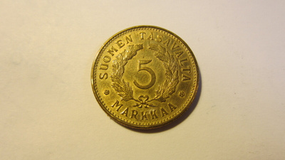 5 markkaa 1952