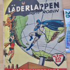 VANHA Lehti Batman Läderlappen och Robin N 7 1955 - pikkukuva 1