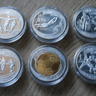 Set of coins FOOTBALL, jalkapallo - pikkukuva 1