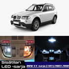 BMW X3 (E83) Sisätilan LED-sarja 16-osainen - pikkukuva 1