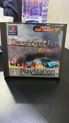 Destruction Derby PS1 CIB PLATINUM