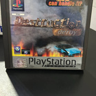Destruction Derby PS1 CIB PLATINUM - pikkukuva 1