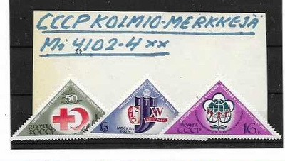 kolmiomerkkejä
