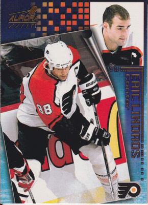 Eric Lindros , center. Aurora 141   e177