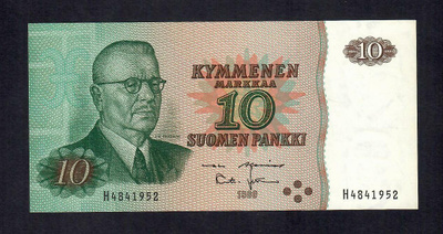 10mk 1980 H ALE-Leh Pakkasileä