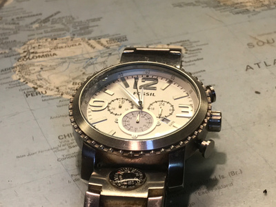 FOSSIL 50mm +nupit *kompanssilla*