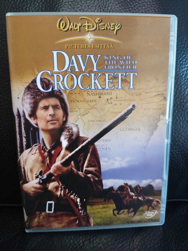 Davy Crockett King of the Wild Frontier (1955) DVD Suomijulk