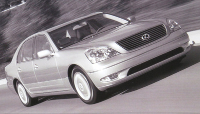 2000 Lexus LS 430 esite - KUIN UUSI - 16 sivua