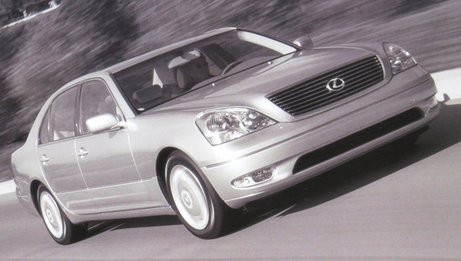 2000 Lexus LS 430 esite - KUIN UUSI - 16 sivua