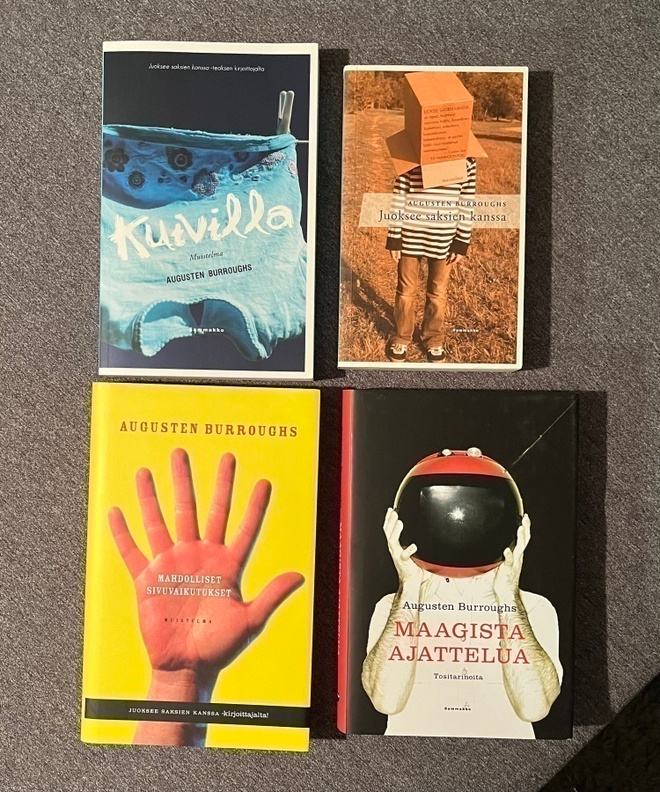 Augusten Burroughs: neljän hulvattoman kirjan paketti