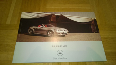 Esite Mercedes R171 SLK, 2007, sis myös SLK 55 AMG