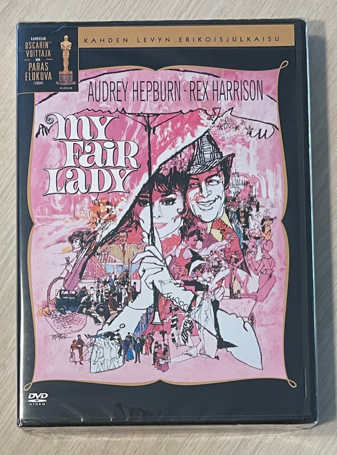 My Fair Lady (1964) Erikoisjulkaisu (2DVD) uusi ja muoveissa