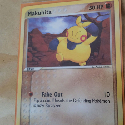Makuhita 58/109 - EX Ruby & Sapphire non holographic card