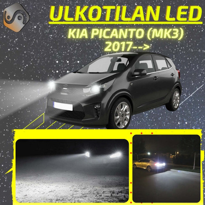 PICANTO (MK3) 2017--> Ulkoiset LED -valot