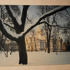 Helsinki, Vanha kirkko, talvikuva, taittopk, käyt. - pikkukuva 1