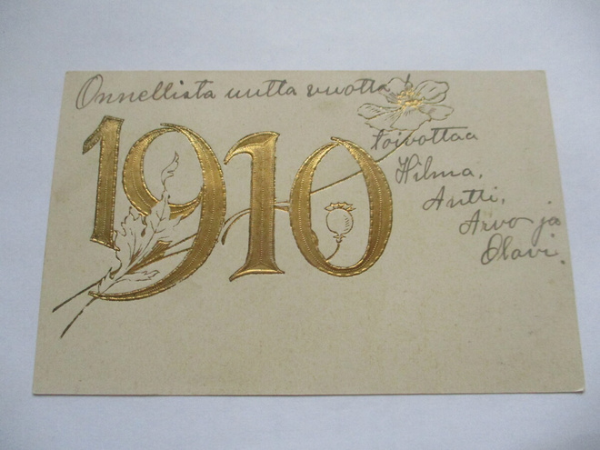 Vuosikortti - 1909 Puumala - Hanko