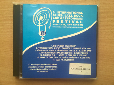 Eri Esittäjiä - 6. Blues Festival CD