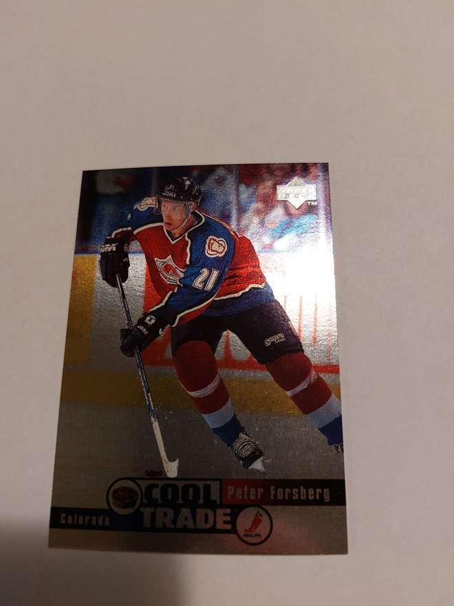 1995-96 NHL Cool Trade #12 Peter Forsberg