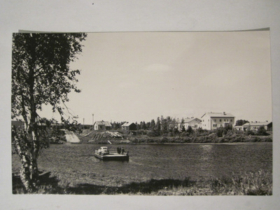 VANHA Postikortti Kittilä Lappi 1950-l Alkup.Mallikappale