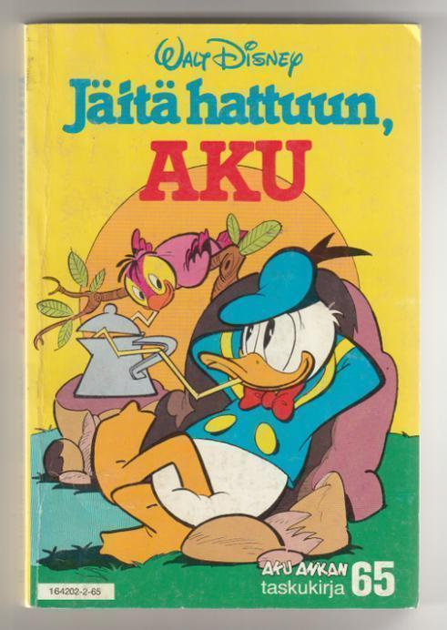 Aku Ankan Taskukirja 65 - Jäitä Hattuun Aku 1.p
