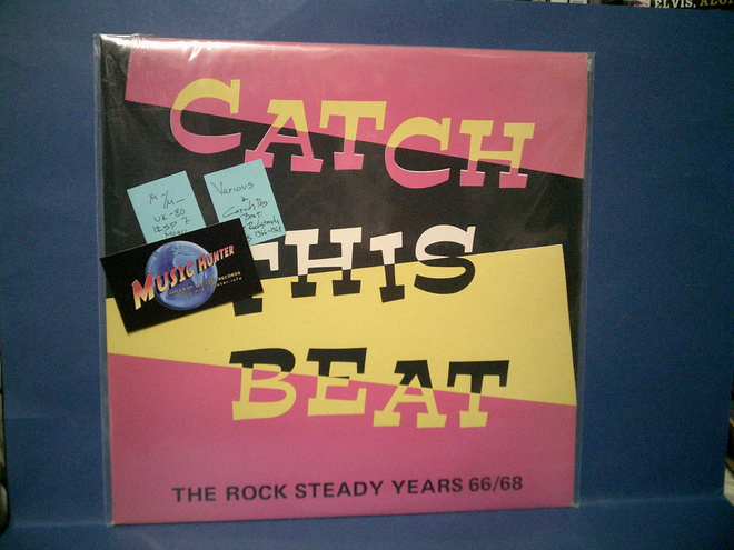 VARIOUS - CATCH THIS BEAT: THE ROCKSTEADY.. 66/68 M-/M- LP