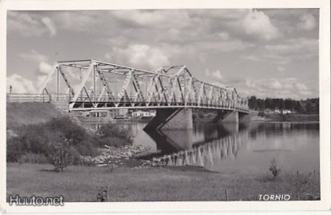 TORNIO silta mv wanhakortti ,e134