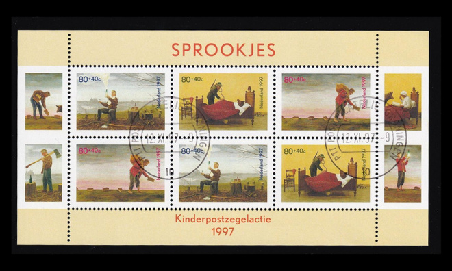 Alankomaat 1632BL54 o Voor het Kind satuja (1997)