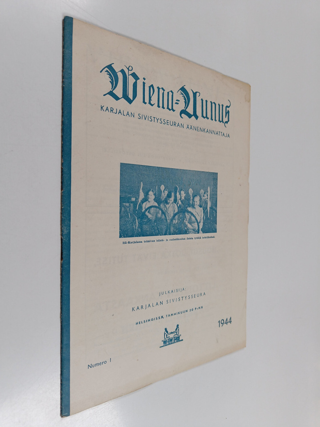 Viena-Aunus 1/1944 : Karjalan sivistysseuran äänenkannattaja