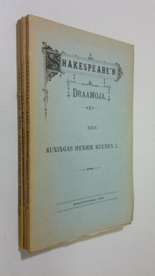 William Shakespeare : Kuningas Henrik Kuudes I-III - Draa...