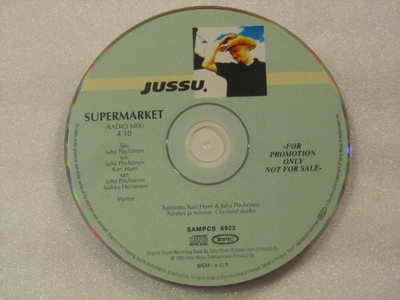 Jussu • Supermarket PROMO CD-Single
