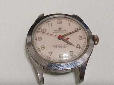 IMPERIAL,  Military, rannekello, 17 Jewels