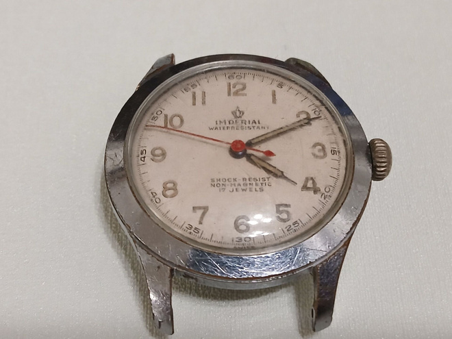 IMPERIAL,  Military, rannekello, 17 Jewels