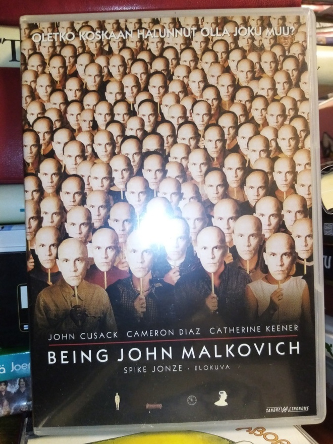 DVD BEING JOHN MALKOVICH ( SIS POSTIKULU)