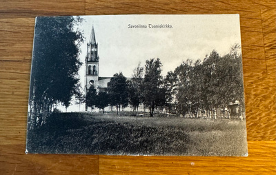 Postikortti Savonlinna kulkenut