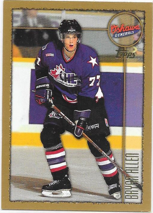 1998-99 Topps #226 Bryan Allen Oshawa Generals