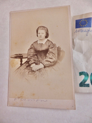 VANHA CDV Valokuva Tunnettu Henkilö? 1860l-l Helsinki