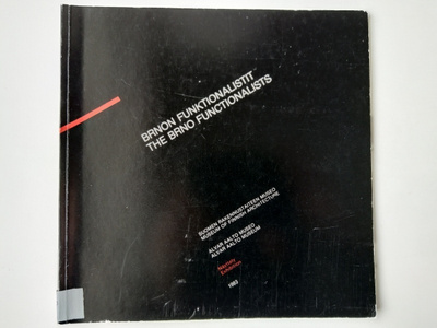 Brnon Funktionalistit 1983 Näyttelyjulkaisu