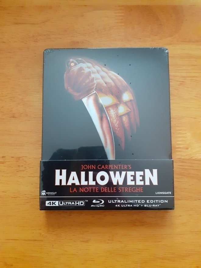 Halloween 4K UHD + BLU-RAY STEELBOOK