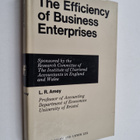 L. R. Amey : The efficiency of business enterprises - pikkukuva 1