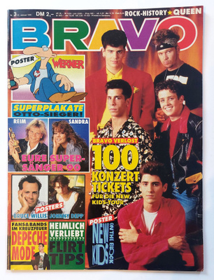 Bravo : Kuin uusi! ('91) Julisteet mukana. Ei postikuluja!