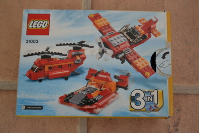 Lego Creator 31003 Punaroottorit 3 in1
