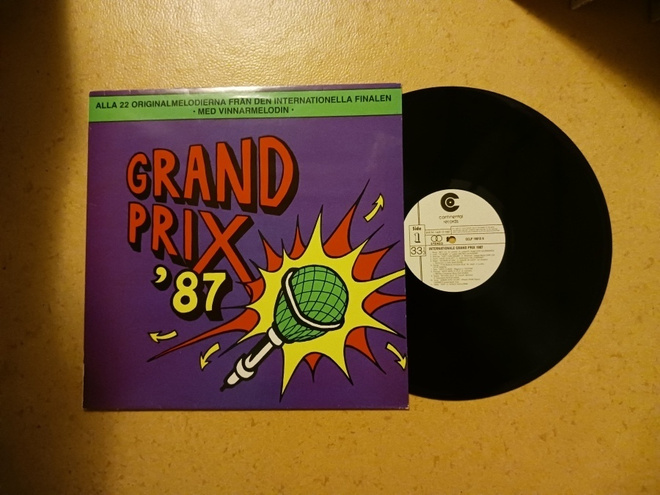 Grand Prix '87 lp orig 1987 Euro-pop, Pop Rock