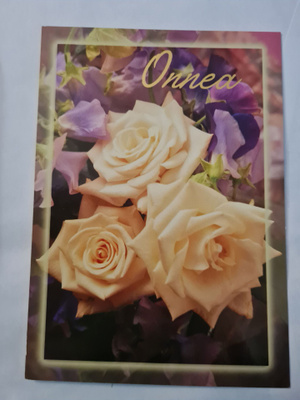 Onnea`! Ruusut