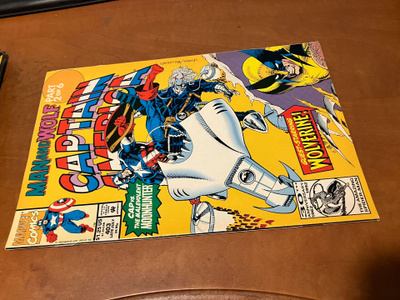 MARVEL CAPTAIN AMERICA 403/1992 HYVÄ