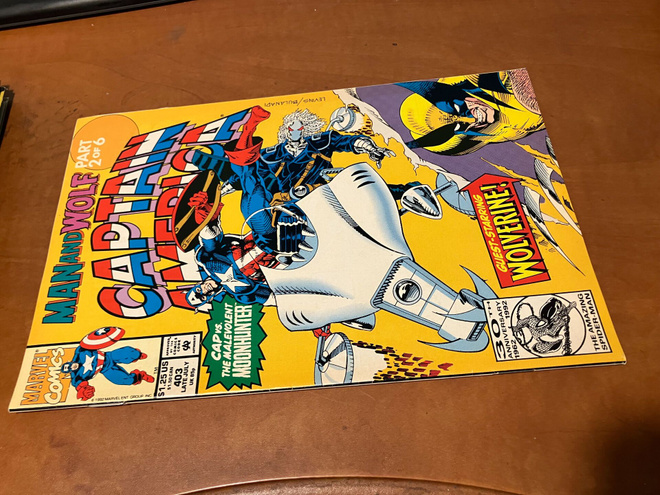 MARVEL CAPTAIN AMERICA 403/1992 HYVÄ